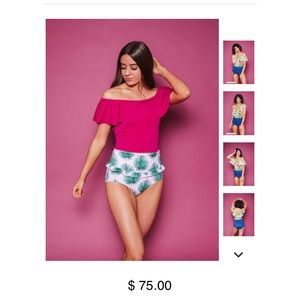 Kortni Jeane Ruffled Around Top